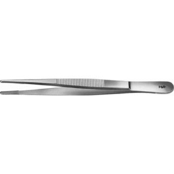 OCHSNER SUTURE FORCEPS FLUTED 145MM