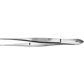 DELICATE TISSUE FORCEPS 1X2 100MM