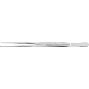 TISSUE FORCEPS 1X2 TEETH 250MM MED.