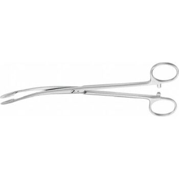 GROSS SPONGE FORCEPS W/RATCH.CVD.180MM