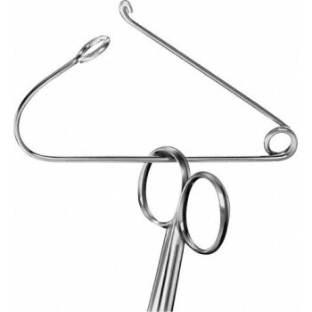 BUNT SAFETY PIN F/RING-HDL INST 105MM