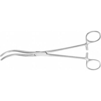 HAEMOSTATIC FORCEPS CURVED 230MM