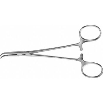 BARRAQUER, Micro-Scissors, 180mm, curved, round handles