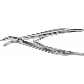 MICHEL REMOVING FORCEPS ANG 130MM