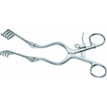 ADSON RETRACTOR SEMI-SHARP 4X4T.210MM