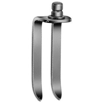 CASPAR RETRACTOR BLADE 2 PRONGS 32X22MM