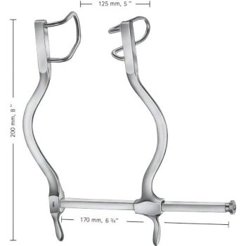 GOSSET ABDOMINAL RETRACTOR MED 55MM