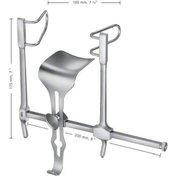 GOSSET ABDOMINAL RETRACTOR LRG 58MM