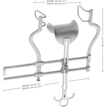 BALFOUR ABDOMINAL RETRACTOR 200X235MM