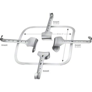 KIRSCHNER FIXED-FRAME RETRACTORCOMPLETE