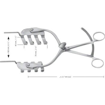 ST MARKS HOSPITAL PERINEAL RETRACTOR