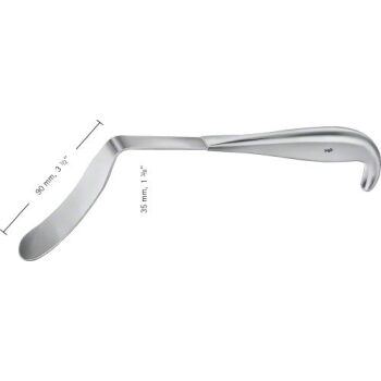 LEGUEU BLADDER SPATULA90X35MM 260MM