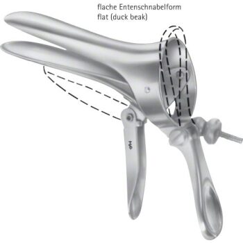 CUSCO VAGINAL SPECULUM DUCK LARGE