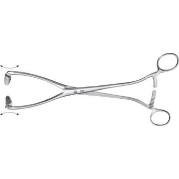 COLLIN FORCEPS MOV-JAWS STR 265MM