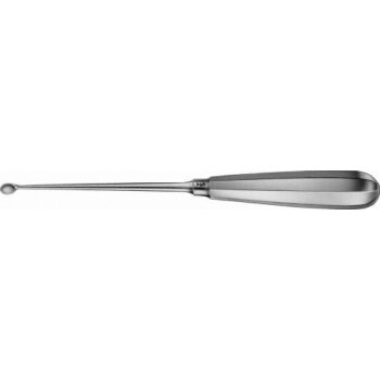 SIMON UTERINE SCOOP 6.8MM 240MM