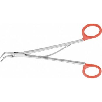 CLIP APPLIER FORCEPS LARGE 200MM 65°