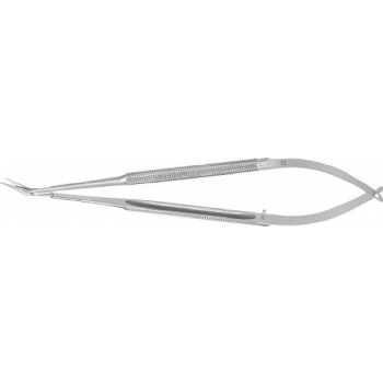 MIC.SCISSORS RD HDL 25°S/B 165MM