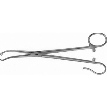 WHITE TONSIL SEIZING FORCEPS180MM