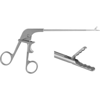 TISSUE GRASPING FORCEPS, 155MM, LOCK HANDLE