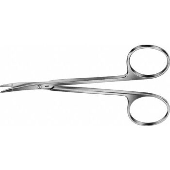 LITTLER SCISSORS W/EYE CVD 115MM