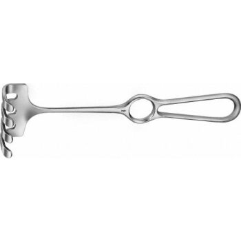 OLLIER RETRACTOR4 BLUNT PRONGS 35X55MM