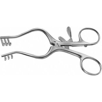 WULLSTEIN RETRACTOR 3X3 BLUNT125MM