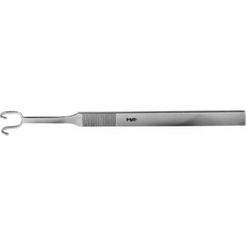 FOMON RETRACTOR 2-PRONG BLUNT145MM